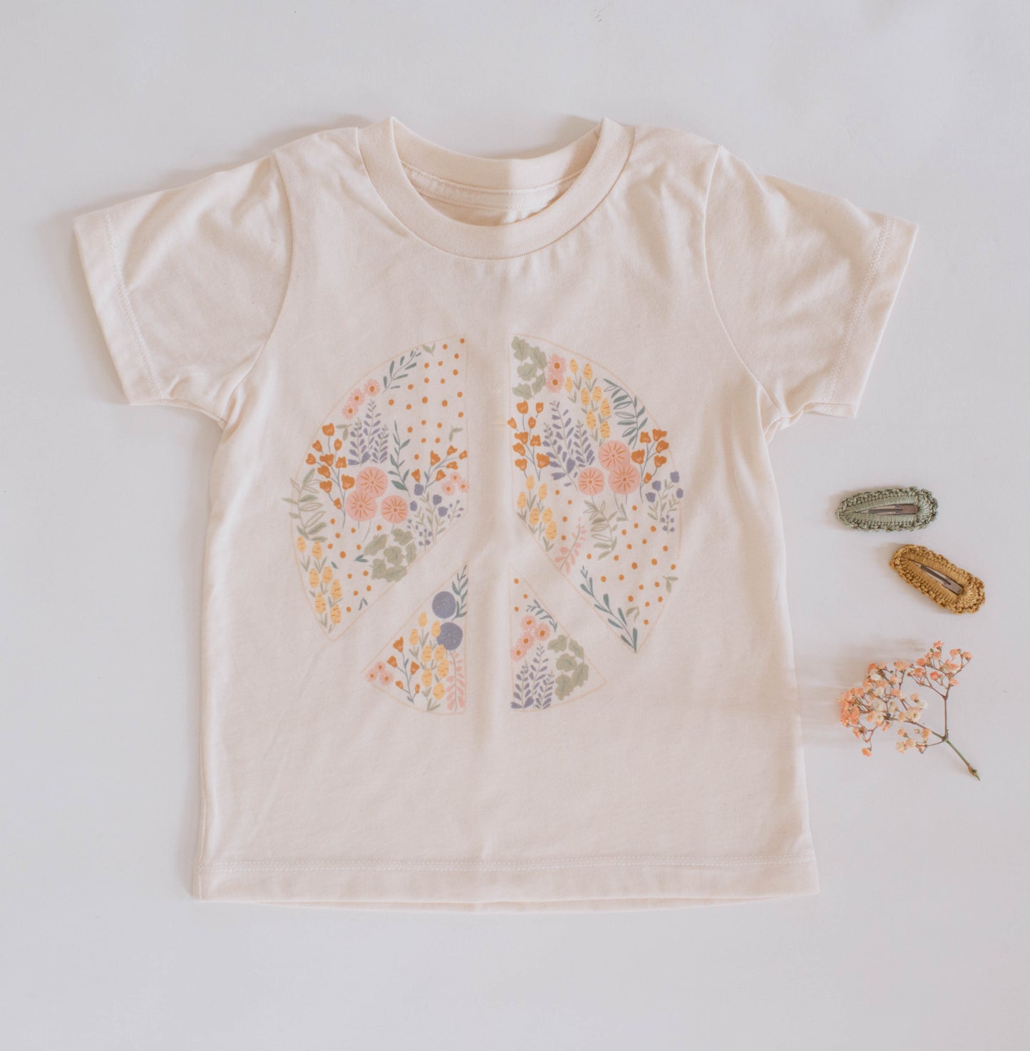 Floral Peace Tee